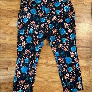 Merona Floral Women’s Bottoms - Blue and Pink and Peach